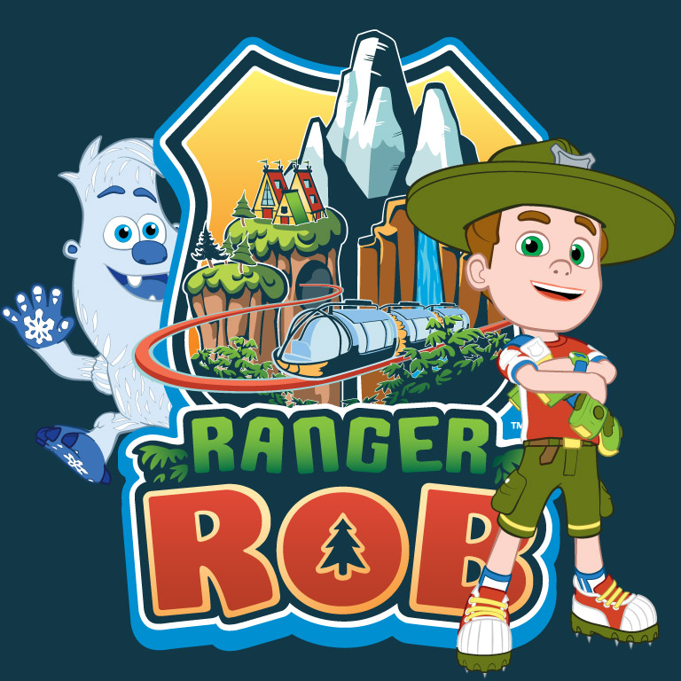ranger rob and stomper on daytime enterprises kids